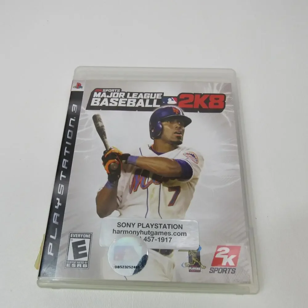 Major League Baseball 2K8 (Sony PlayStation 3, 2008) CIB‎